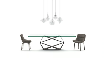 GEM - Crystal table by Ozzio Italia - view 3